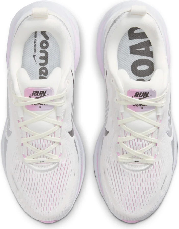 Nike Women's Vomero 18 Road Running Shoes in White | IM2503-133 - Image 4