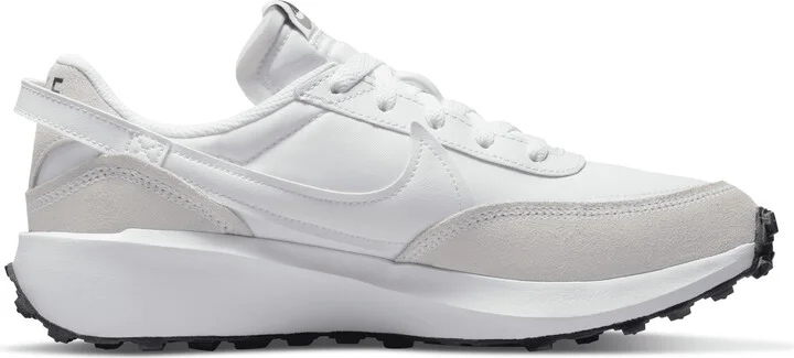 Nike Women's Waffle Debut Shoes in White | DH9523-100 - Image 4