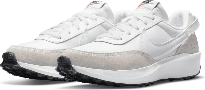 Nike Women's Waffle Debut Shoes in White | DH9523-100 - Image 6