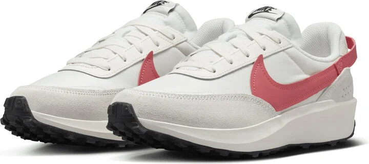 Nike Women's Waffle Debut Shoes in White | DH9523-108 - Image 5