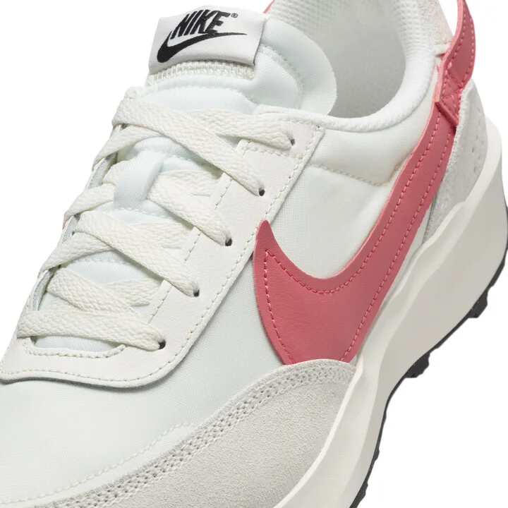 Nike Women's Waffle Debut Shoes in White | DH9523-108 - Image 7