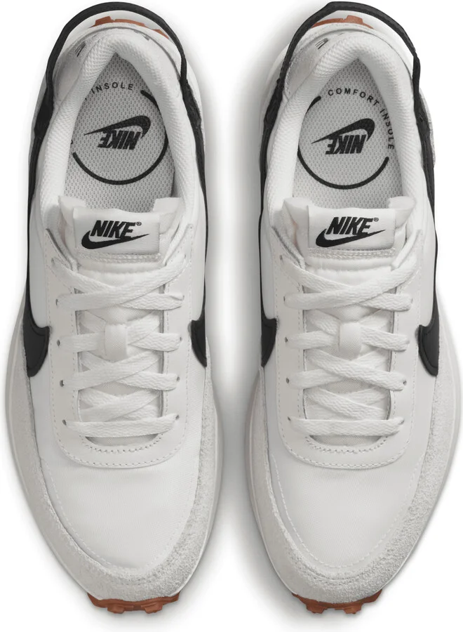Nike Women's Waffle Debut Shoes in White | DH9523-109 - Image 4