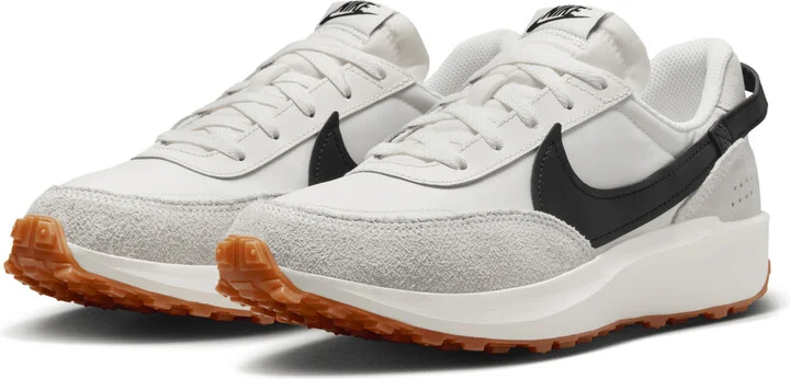 Nike Women's Waffle Debut Shoes in White | DH9523-109 - Image 5