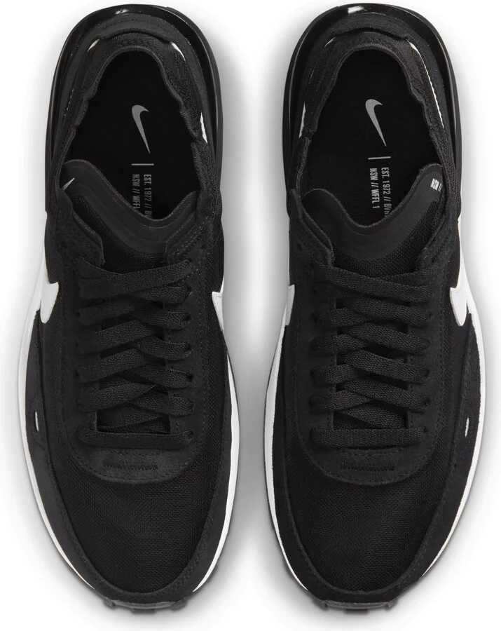 Nike Women's Waffle One Shoes in Black | DC2533-001 - Image 4