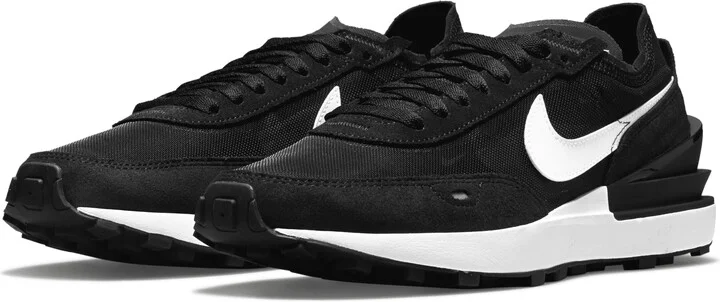 Nike Women's Waffle One Shoes in Black | DC2533-001 - Image 5