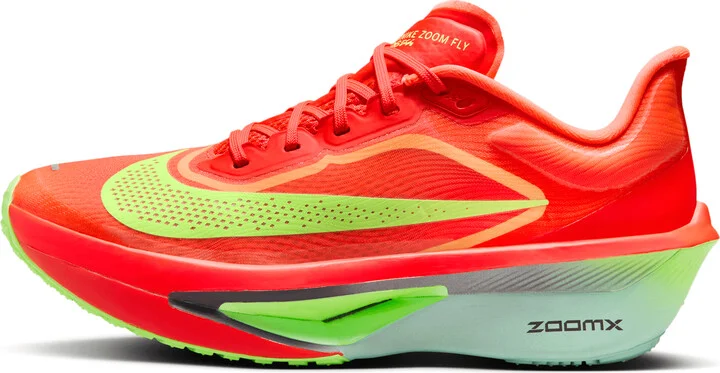 Nike Women's Zoom Fly 6 Road Racing Shoes in Red | FN8455-601
