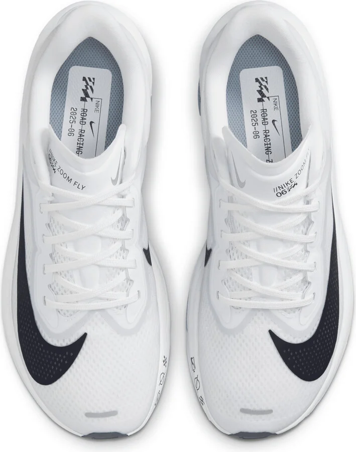 Nike Women's Zoom Fly 6 Road Racing Shoes in White | FN8455-104 - Image 4