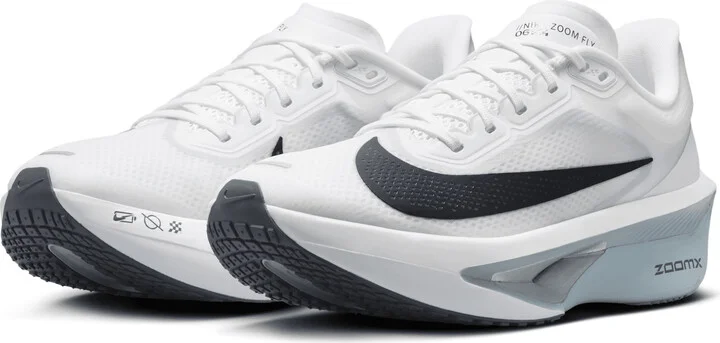 Nike Women's Zoom Fly 6 Road Racing Shoes in White | FN8455-104 - Image 5