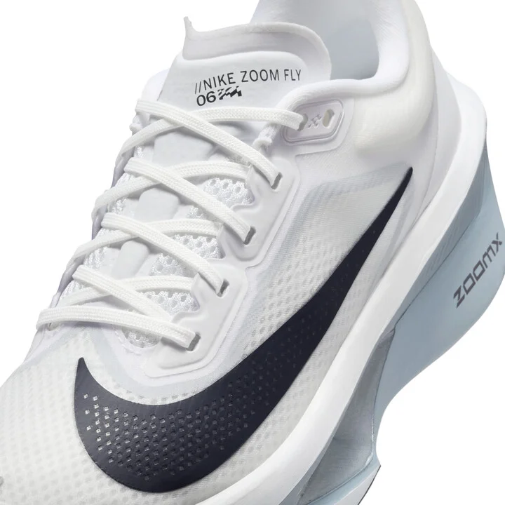 Nike Women's Zoom Fly 6 Road Racing Shoes in White | FN8455-104 - Image 7