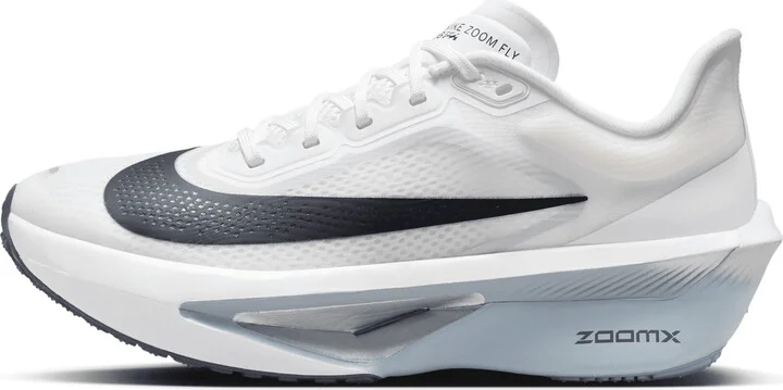 Nike Women's Zoom Fly 6 Road Racing Shoes in White | FN8455-104