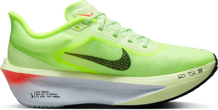 Nike Women's Zoom Fly 6 Road Racing Shoes in Yellow | FN8455-701 - Image 3