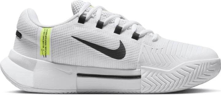 Nike Women's Zoom GP Challenge 1 Hard Court Tennis Shoes in White | FB3148-101 - Image 3
