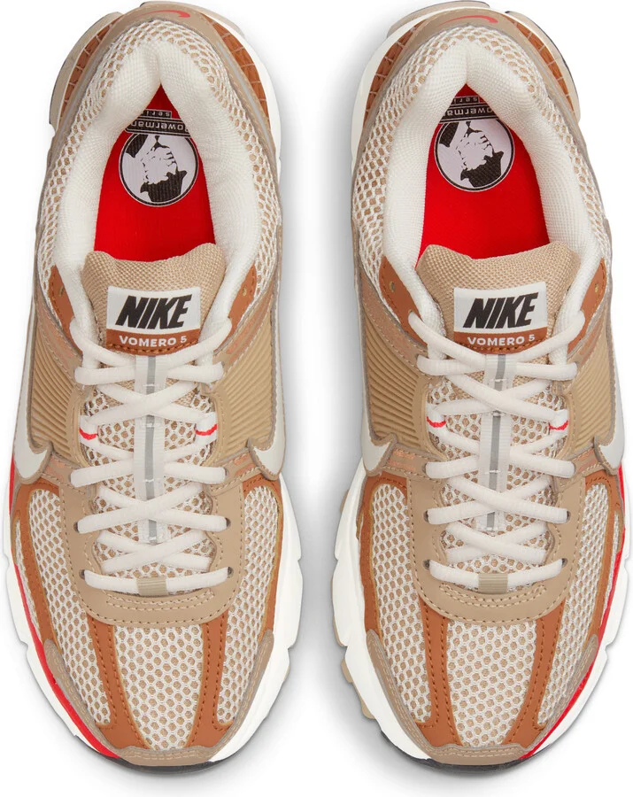 Nike Women's Zoom Vomero 5 Shoes in Brown | HV0826-247 - Image 4