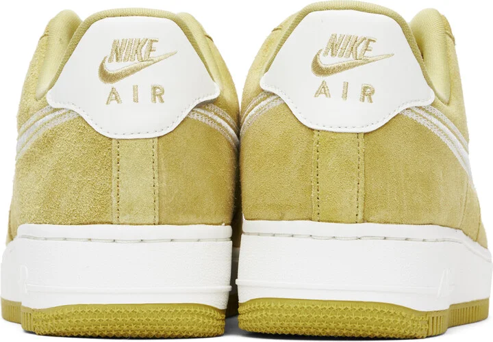 Nike Yellow Air Force 1 '07 LV8 Sneakers - Image 2