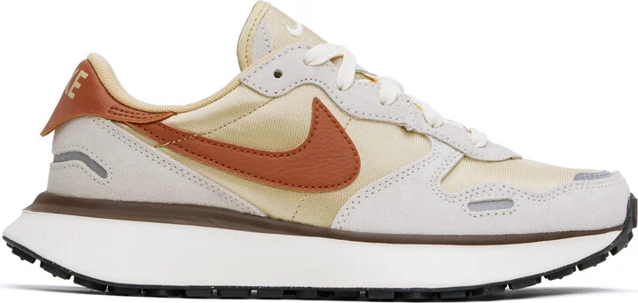 Nike Yellow & Gray Phoenix Waffle Sneakers