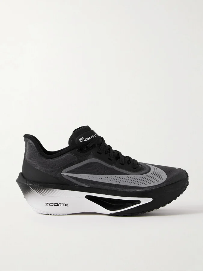 Nike - Zoom Fly 6 Mesh Sneakers - Black