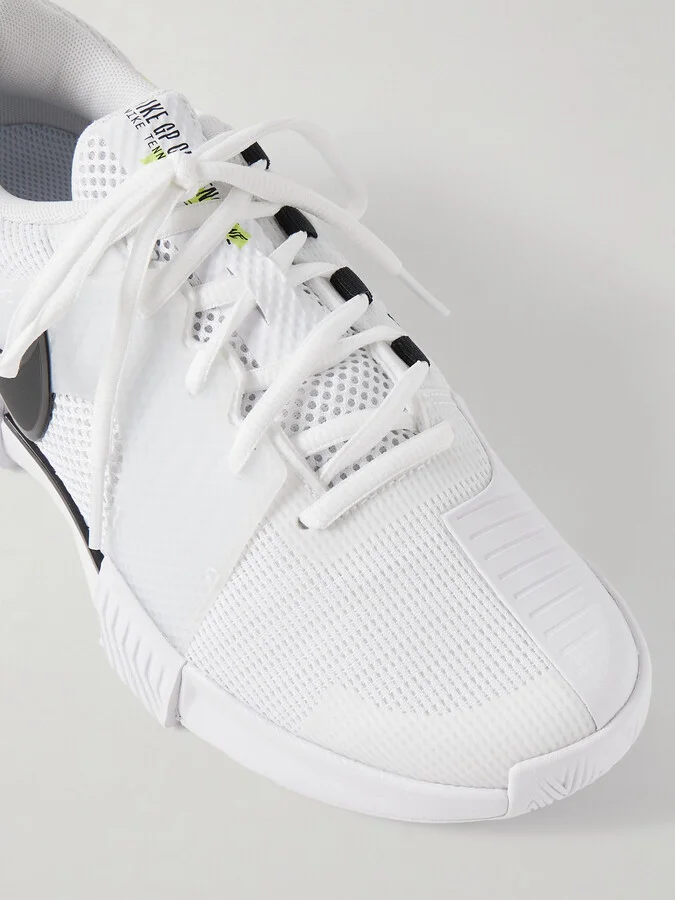 Nike - Zoom Gp Challenge 1 Rubber-trimmed Mesh Sneakers - White - Image 4