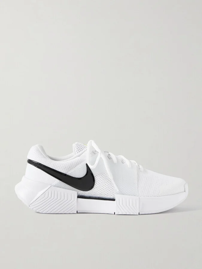 Nike - Zoom Gp Challenge 1 Rubber-trimmed Mesh Sneakers - White
