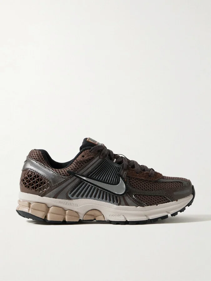 Nike - Zoom Vomero 5 Leather And Suede-trimmed Mesh Sneakers - Brown
