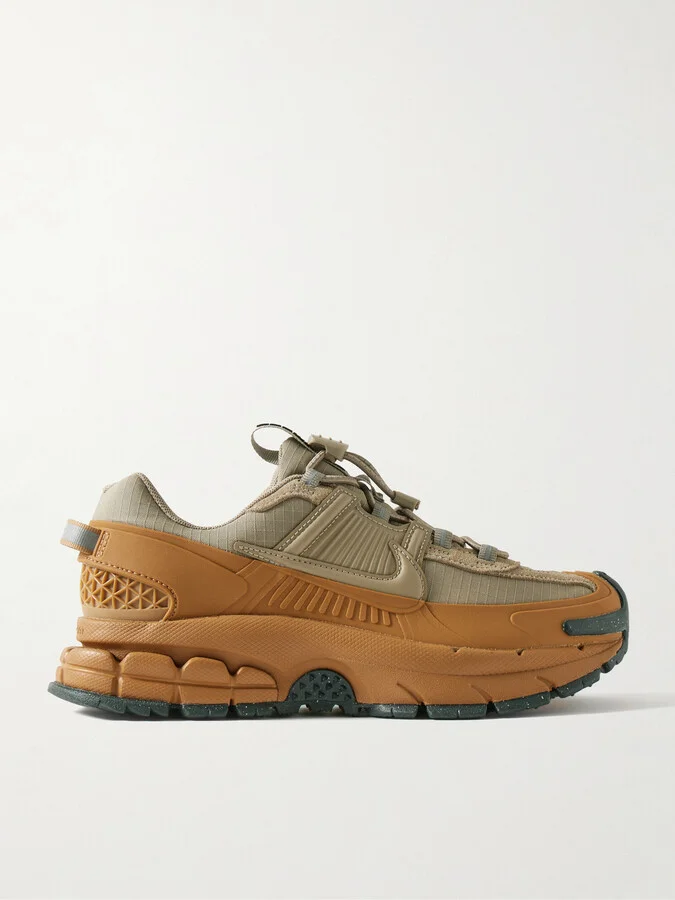 Nike - Zoom Vomero Roam Leather And Suede-trimmed Rubber And Ripstop Sneakers - Brown