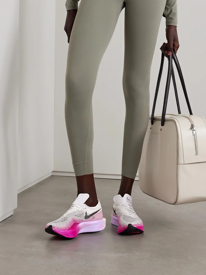 Nike - Zoom X Vaporfly 3 Flyknit Sneakers - White - Image 2