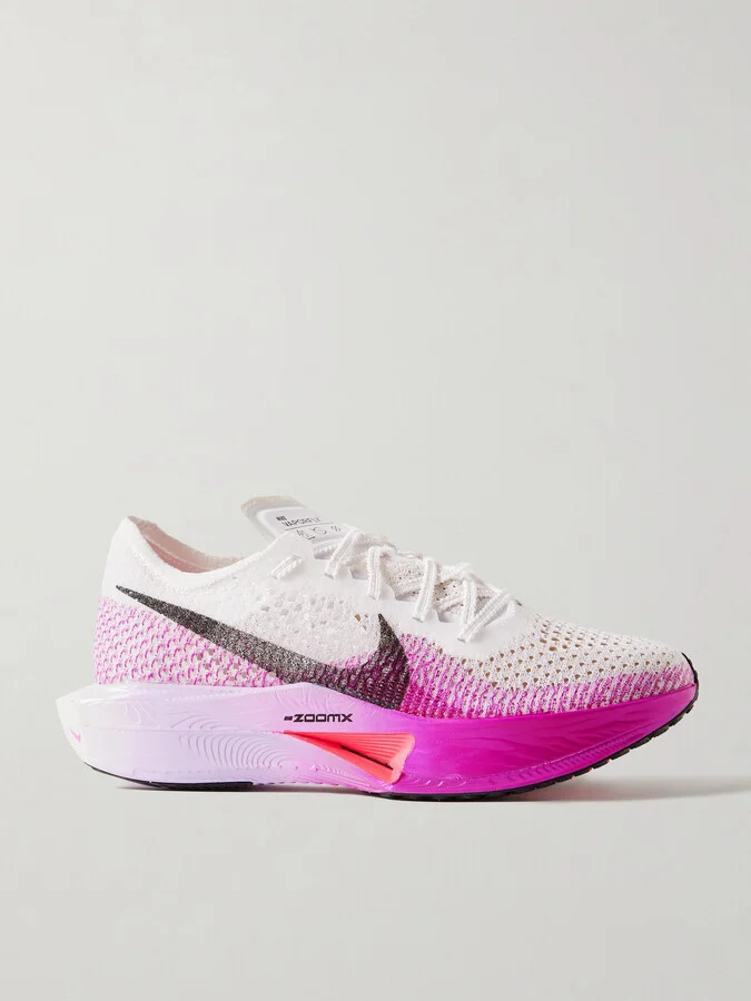 Nike - Zoom X Vaporfly 3 Flyknit Sneakers - White
