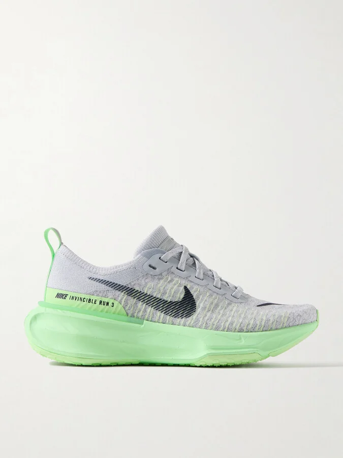 Nike - Zoomx Invincible 3 Flyknit Sneakers - Green