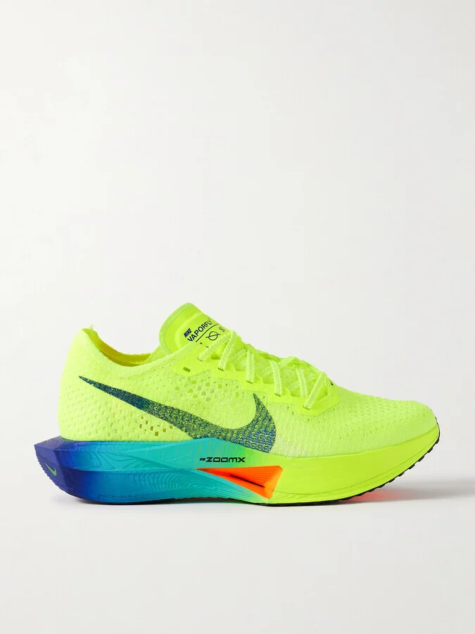 Nike - Zoomx Vaporfly 3 Flyknit Sneakers - Green