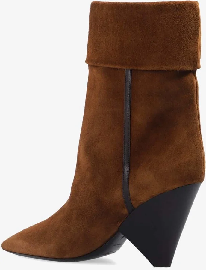 Niki 85 Suede Ankle Boots - Image 2