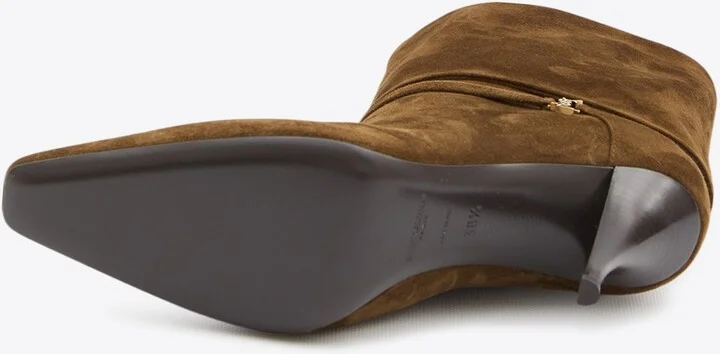 Niki 90 Suede Ankle Boots - Image 3