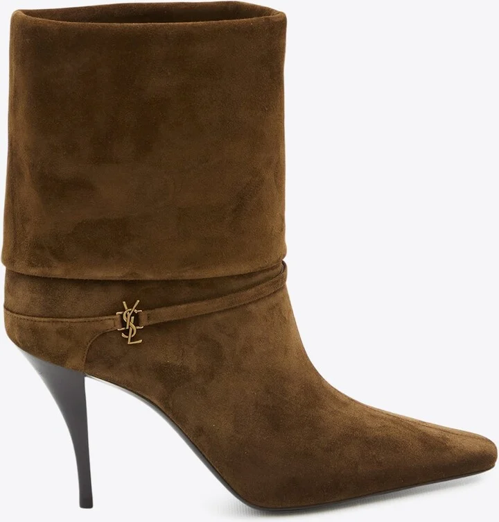 Niki 90 Suede Ankle Boots