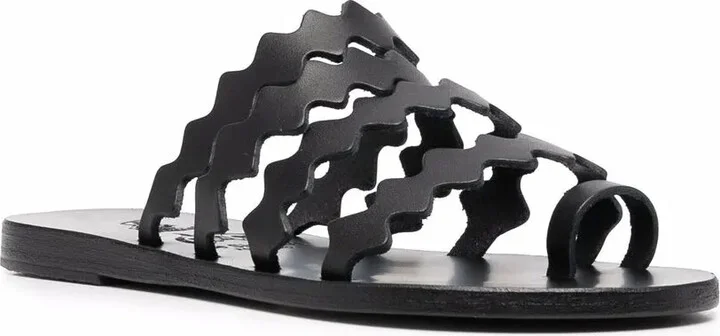 Niki Onda leather sandals - Image 2
