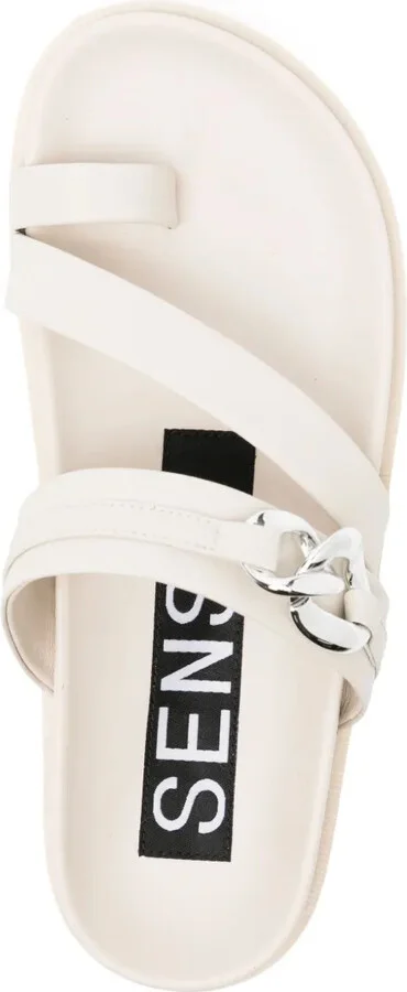 Nikita chain-detail leather sandals - Image 4