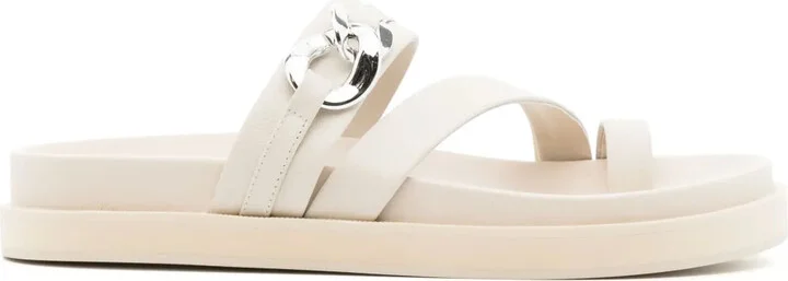 Nikita chain-detail leather sandals