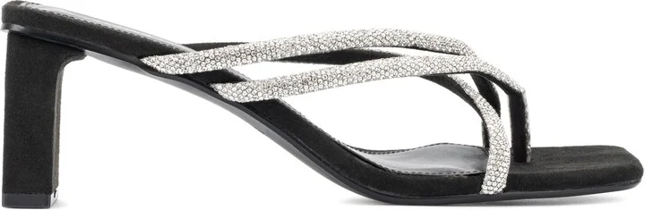 Nikita Pavé Crystal Slide Sandal - Wide Width - Image 4