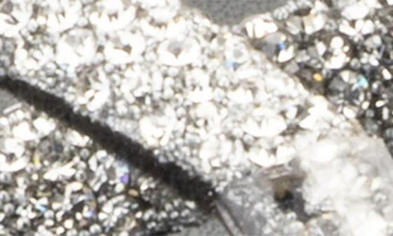 Nikita Pavé Crystal Slide Sandal - Wide Width - Image 7
