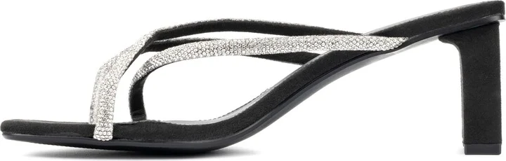 Nikita Pavé Crystal Slide Sandal - Wide Width - Image 8