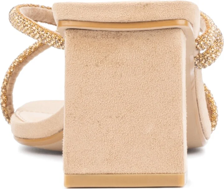 Nikita Pavé Crystal Slide Sandal - Wide Width - Image 10