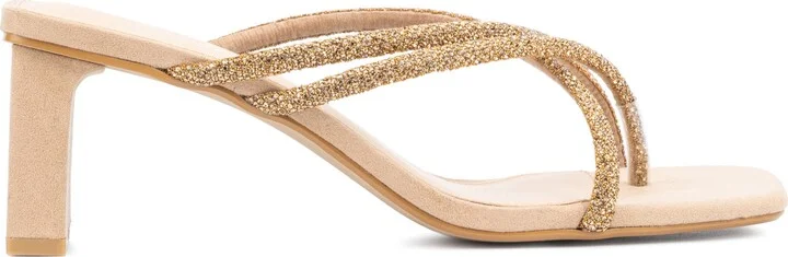 Nikita Pavé Crystal Slide Sandal - Wide Width - Image 11