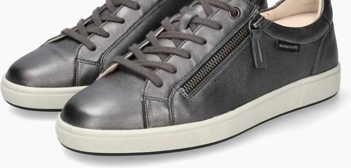 Nikita Tennis Shoe In Grey Charm