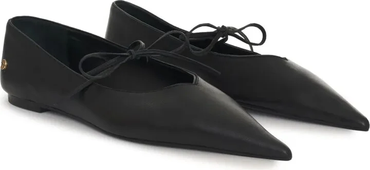 Nikki leather ballerina shoes - Image 2