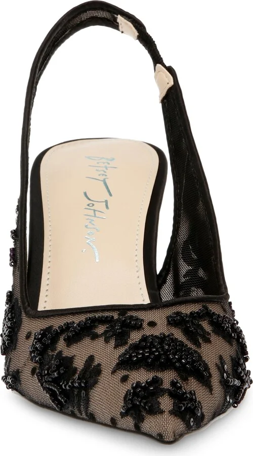 Nikki Pointed Toe Slingback Pump - Image 3