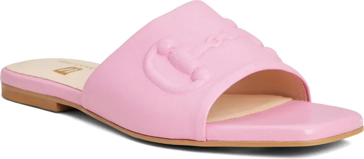 Nilla Embossed Bit Slide Sandal