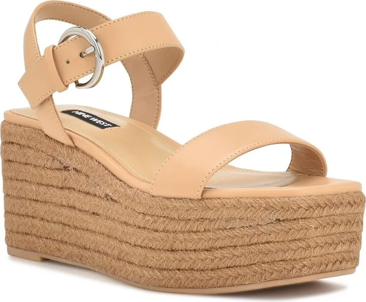 Nillo 3 Womens Faux Leather Ankle Strap Platform Sandals