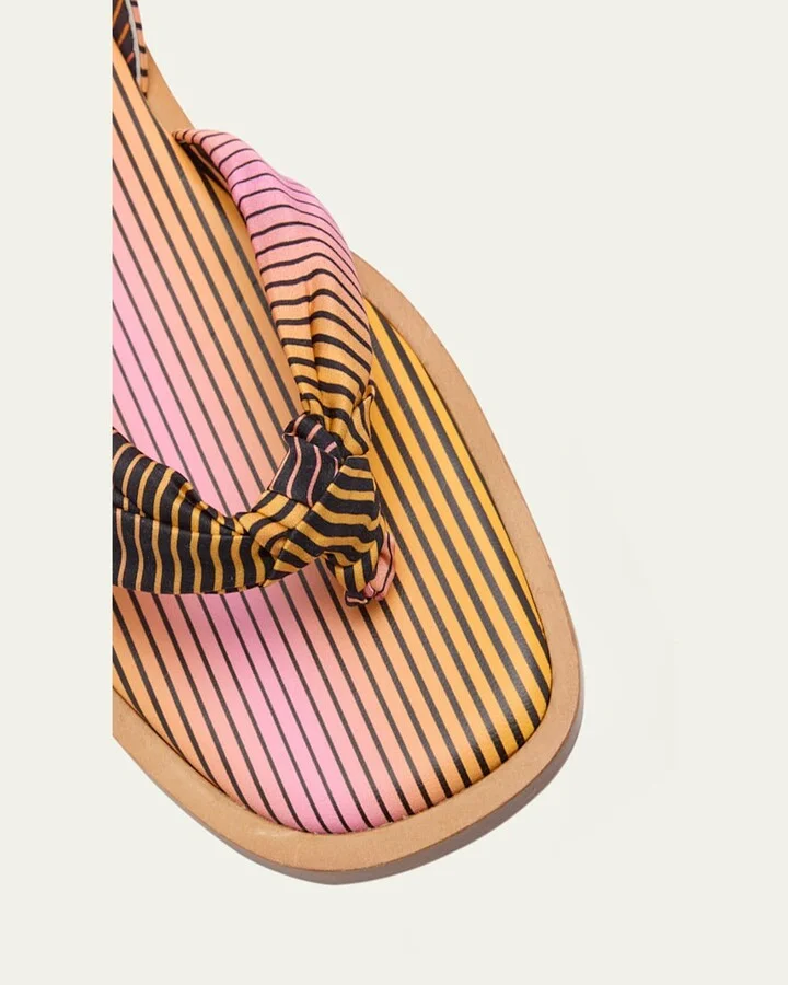Nilo Du Desert Ankle-Wrap Red Sole Sandals - Image 2