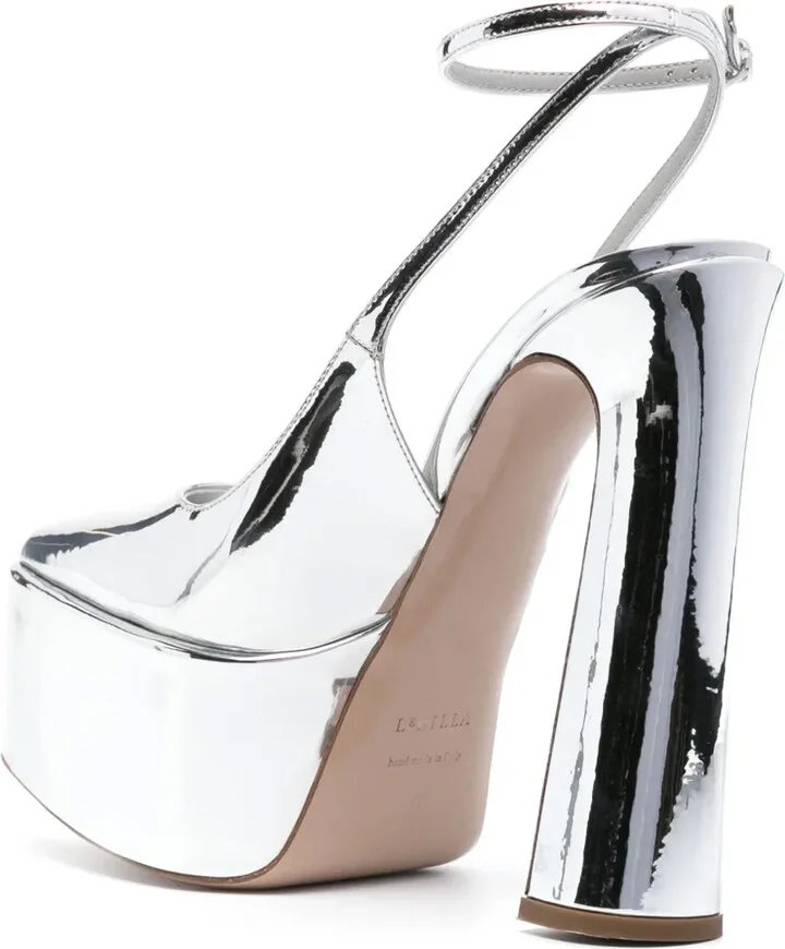 Nina 170mm metallic pumps - Image 3