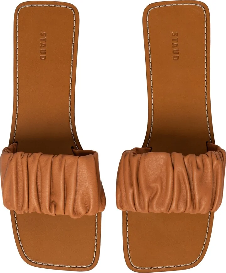 Nina Ruched Slide Sandal - Image 4