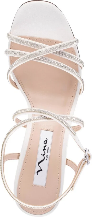 Nina Women's Anna Embellished Evening Sandals - Image 5