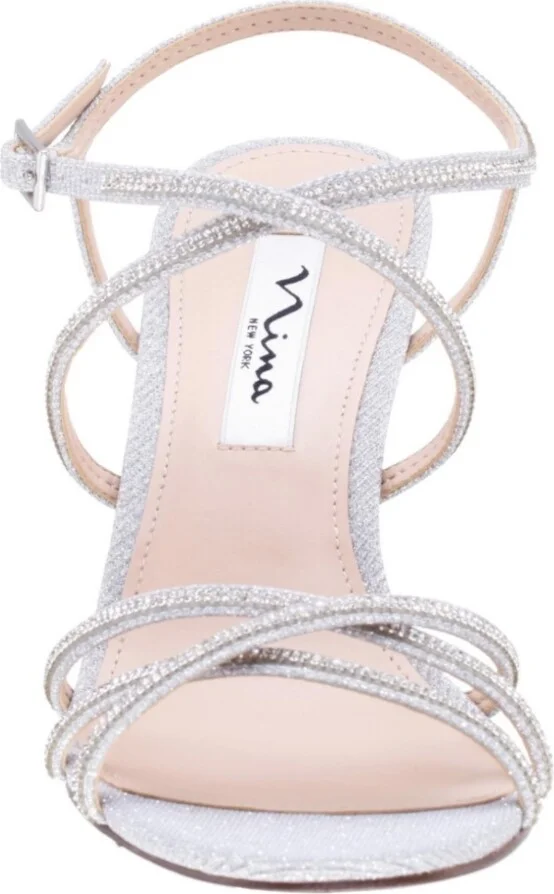 Nina Women's Anna Embellished Evening Sandals - Image 10