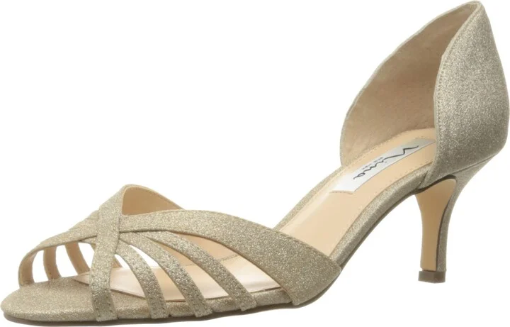 Taupe Reflective Suede